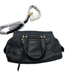 New MARC JACOBS 2-way handbag MINI CRUISER black leather gold hardware